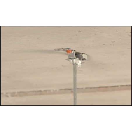 Accessoire clouable réglable pour tige filetée ATV 8