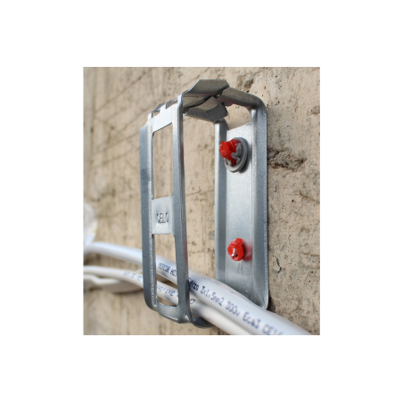 Collier métallique muti-câble clouable CHS 40x87x35