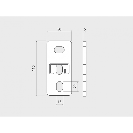 Console profil Strut  41x21x400 SPE