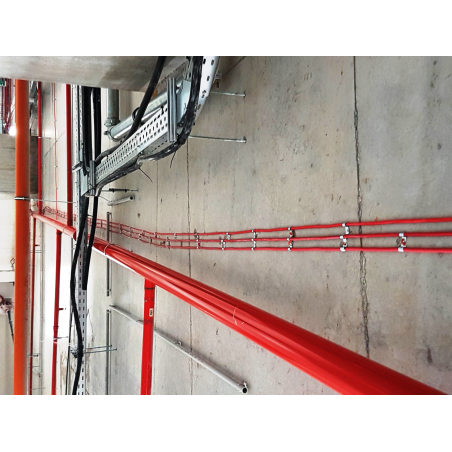 Embase clouable simple métallique PFT Ø8, zinguée