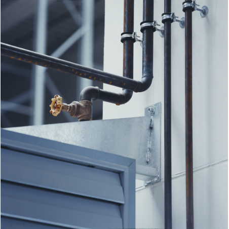 Collier isophonique rapide renforcé M8+M10 RI Ø60