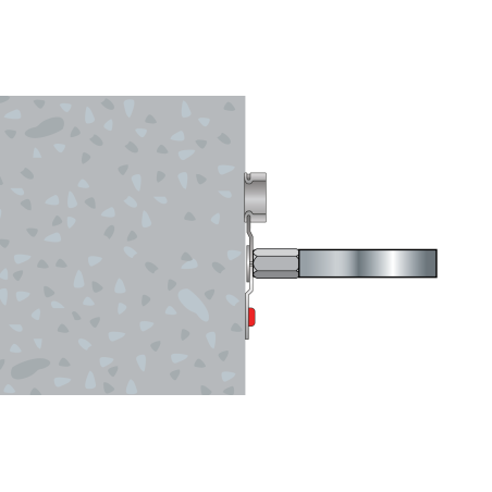 Accessoire clouable avec embout fileté ATR 8L