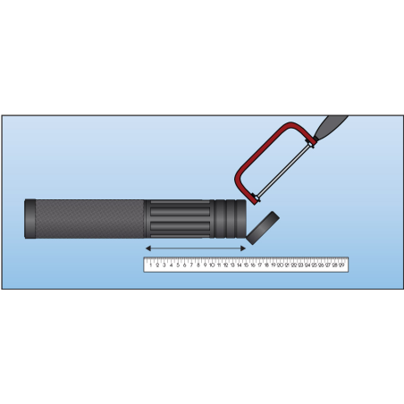 ResiTHERM® 37/120 M12, kit de 2 pièces comprenant le mortier d'injection ResiFIX VY300SF, acier inoxydable A4