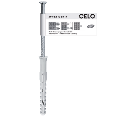 Cheville multi-matériaux MFR SB TX