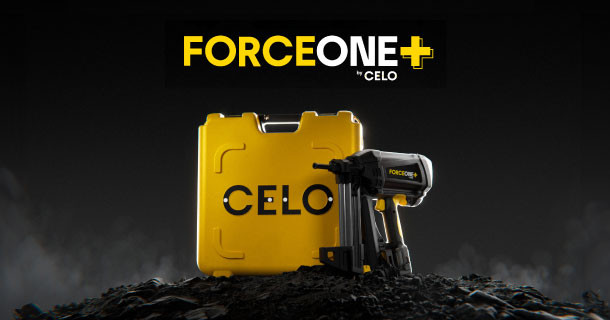 Nouveau FORCE ONE+ cloueur à gaz